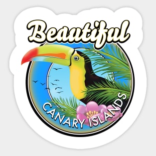 Beautiful Canary islands Sticker